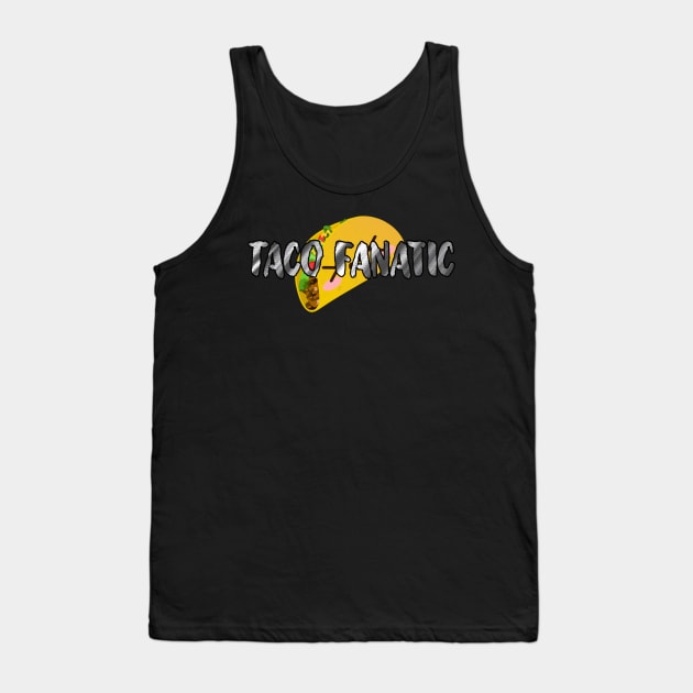 Taco Fanatic Tank Top by Narrie